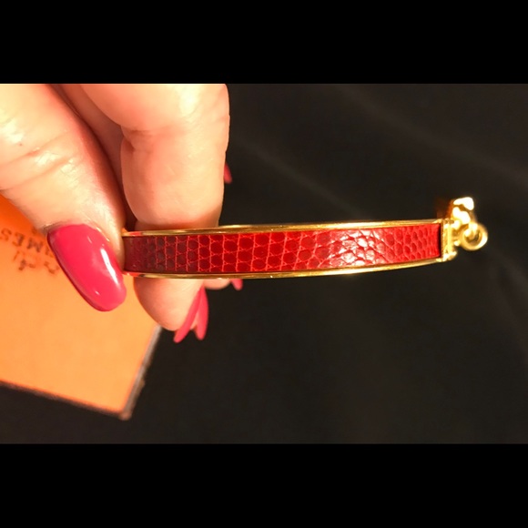 A69- 💯 % Authentic Hermès Kelly Bracelt - Picture 5 of 15